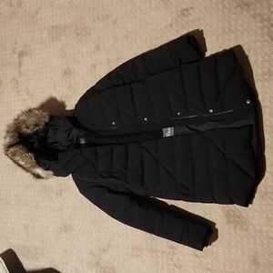 Eddie Bauer black women's winter down parka medium